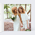 Carte remerciement mariage Dorure Pois Merci Intérieur Droit