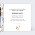 Carte remerciement mariage Golden Jungle Intérieur Droit