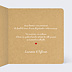 Carte remerciement mariage Papa & Maman Intérieur Droit