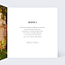 Carte remerciement mariage Rétrospective Photomaton Intérieur Droit