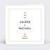 Remerciements mariage Graphique