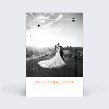 Remerciements Mariage Joli filet