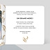 Carte remerciement mariage Golden Jungle Intérieur Droit