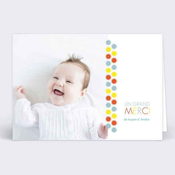 Remerciements Naissance Guirlande