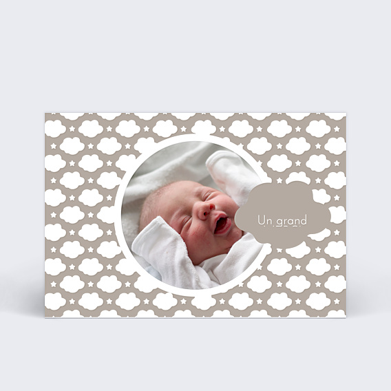 Remerciements Naissance Petits nuages