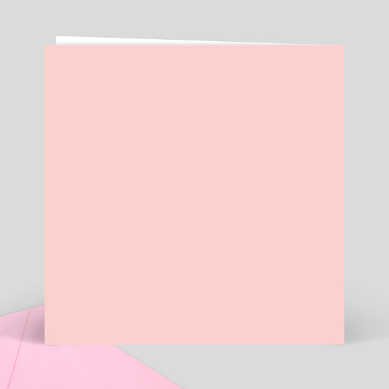 Carte remerciement naissance Douce Cigogne Verso