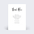 Carte remerciement naissance This Is Love Verso