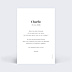 Remerciements Naissance Typographie Merci
