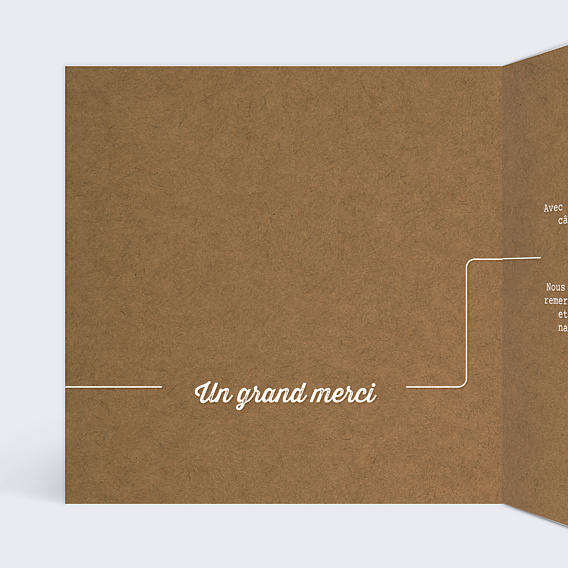 Remerciements Naissance Timeline Kraft