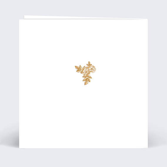 Remerciements Naissance Découpe Baroque