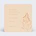 Remerciements Naissance Multi Fleurs Automnales
