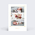 Carte remerciement naissance Cadre Chic 3 Photos