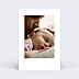 Remerciements Naissance Cadre Chic Photo Simple