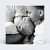 Remerciements Naissance Noir et Blanc Simple