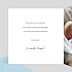 Carte remerciement naissance Dorure Pois Merci Intérieur Gauche