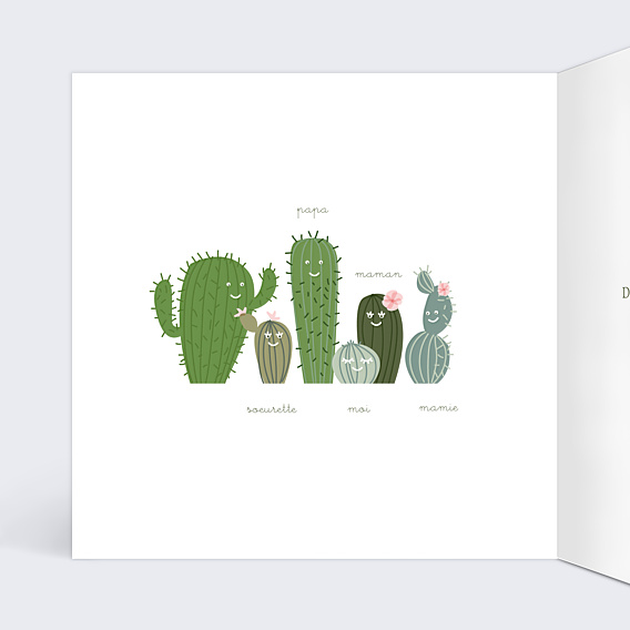Remerciements Naissance Cactus