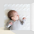 Carte remerciement naissance Tendance Intérieur Gauche