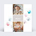 Remerciements Naissance Mains Colorées