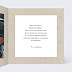 Carte remerciement naissance Pêle Mêle Coton Intérieur Droit