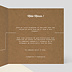 Carte remerciement naissance Timeline Kraft Intérieur Droit