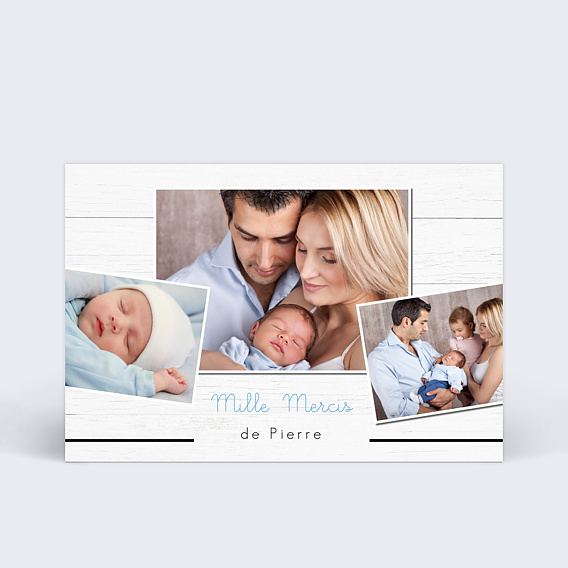 Remerciements Naissance Sobre