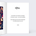Carte remerciement anniversaire Multiphoto Chic Intérieur Droit