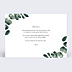 Remerciements Anniversaire Branche d'Eucalyptus