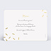 Carte remerciement anniversaire Âge Paillettes Verso