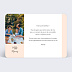 Carte remerciement anniversaire Bandeau Verso