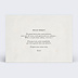 Carte remerciement anniversaire Beaux Souvenirs Verso