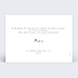 Carte remerciement anniversaire Journée Inoubliable Verso