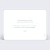 Carte remerciement anniversaire Merci Typographie Verso