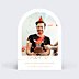 Remerciements Anniversaire Ligne ocre arche