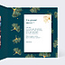 Remerciements Anniversaire Délicats Ginkgos