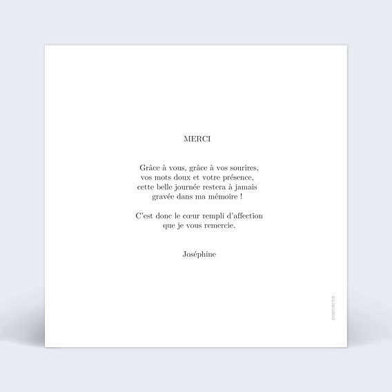 Remerciements Anniversaire Lettres Manuscrites