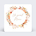 Remerciements Anniversaire Ronde Florale