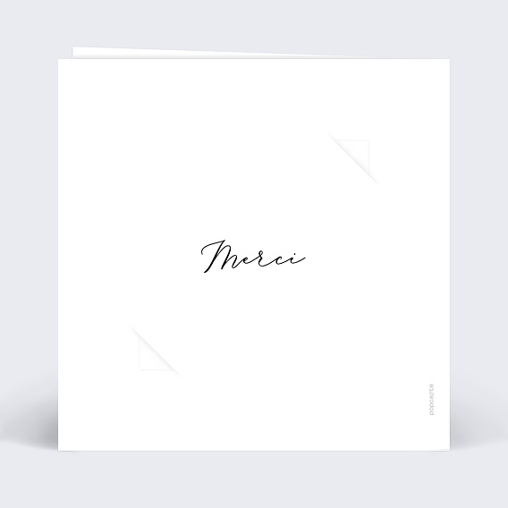 Remerciements Anniversaire Grande Typo Merci Graines à planter