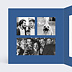 Carte remerciement anniversaire Bougie Intérieur Gauche
