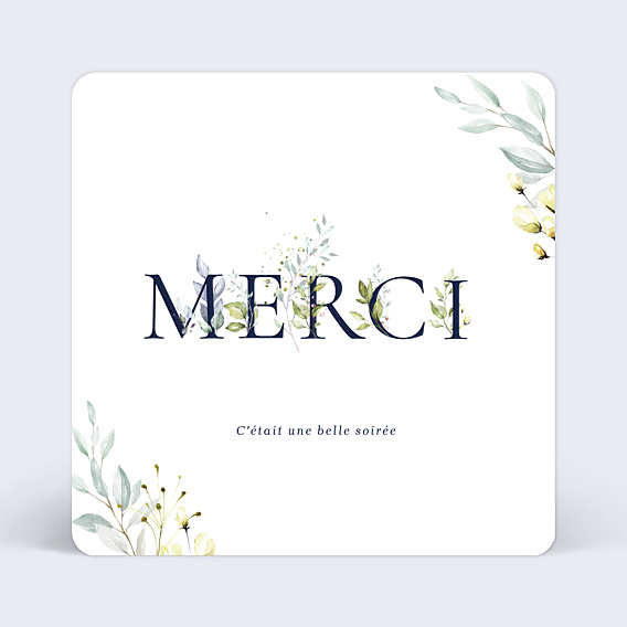 Remerciements Anniversaire Acrostiche Merci