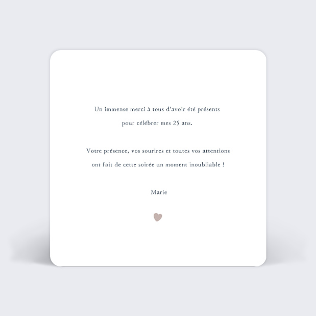 Remerciements Anniversaire Guimauve Verso