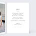 Carte remerciement baptême Polaroïd Simple III Intérieur Droit