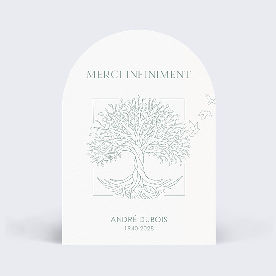 Remerciements Décès Arbre de Vie