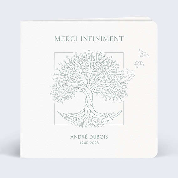 Remerciements Décès Arbre de Vie
