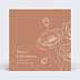 Carte remerciement décès Coquelicot Recto