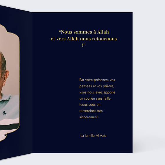 Remerciements Décès Alhabu