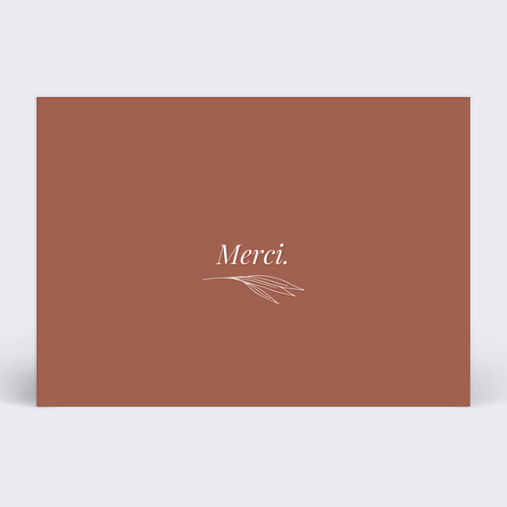 Remerciements Décès Douce