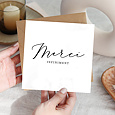 Calligraphie Merci