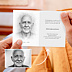Remerciements Décès Portrait au crayon de papier