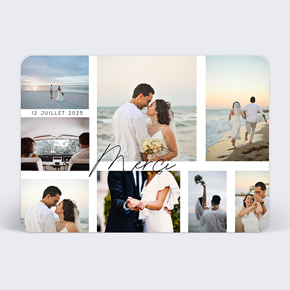 Remerciements mariage QR Code vidéo