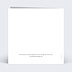 Carte remerciement mariage Couronne Eucalyptus Minimaliste Verso